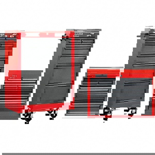 Steel Tool Roller Cabinet: 8 Drawers